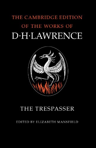 9780521294249: The Trespasser Paperback (The Cambridge Edition of the Works of D. H. Lawrence)