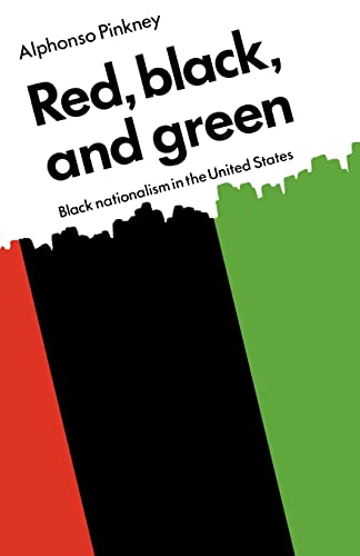 9780521294591: Red Black and Green: Black Nationalism in the United States