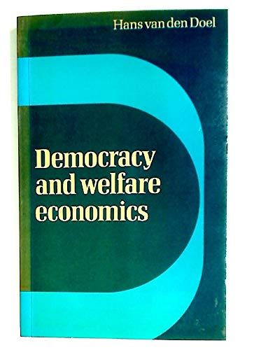 Beispielbild fr Democracy and Welfare Economics. zum Verkauf von Plurabelle Books Ltd