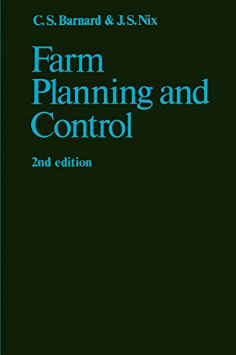 Stock image for Farm Planning and Control for sale by Bernhard Kiewel Rare Books
