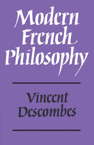 Stock image for Modern French Philosophy for sale by Better World Books