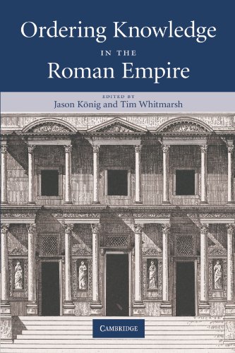 Stock image for Ordering Knowledge in the Roman Empire for sale by Recycle Bookstore