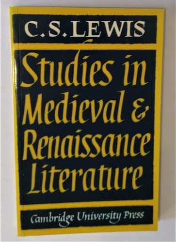 studies in medieval and renaissance literature