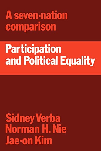 Stock image for Participation and Political Equality: A Seven-Nation Comparison for sale by ThriftBooks-Atlanta