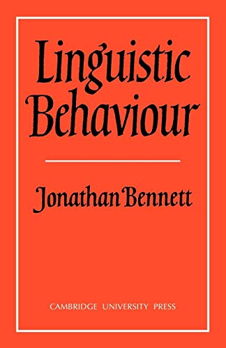 9780521297516: Linguistic Behaviour