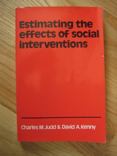 9780521297554: Estimating the Effects of Social Intervention