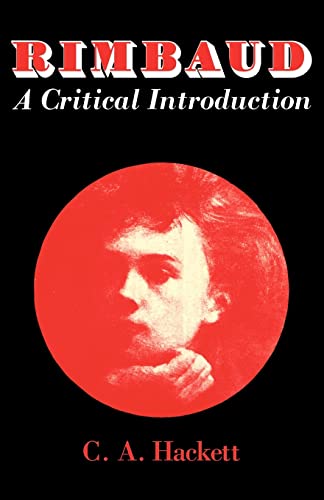 9780521297561: Rimbaud: A Critical Introduction (Major European Authors Series)