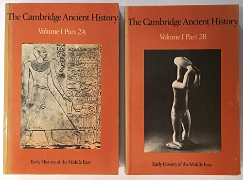 Stock image for The Cambridge Ancient History: Volume I Part 2A; Volume I Part 2B (Vol 1) for sale by HPB-Red
