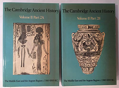 9780521298247: The Cambridge Ancient History: Volume 2, Part 2, The Middle East and the Aegean Region c.1380-1000 BC