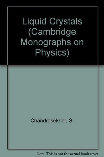 Beispielbild fr Liquid Crystals (Cambridge Monographs on Physics) zum Verkauf von Books From California