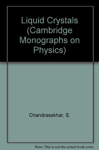 Stock image for Liquid Crystals (Cambridge Monographs on Physics) for sale by Books From California