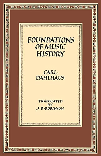 Stock image for Foundations of Music History for sale by SecondSale