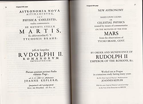 Stock image for Johannes Kepler New Astronomy for sale by Grey Matter Books