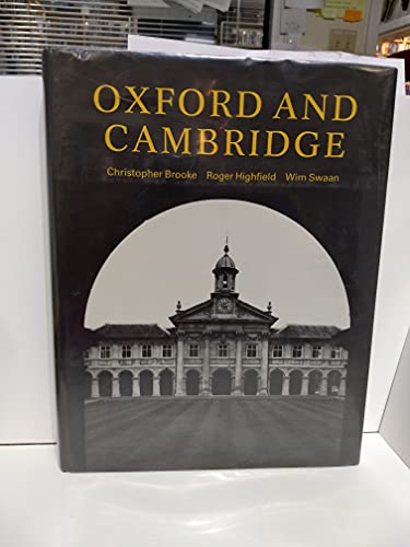 Imagen de archivo de Oxford and Cambridge a la venta por WorldofBooks