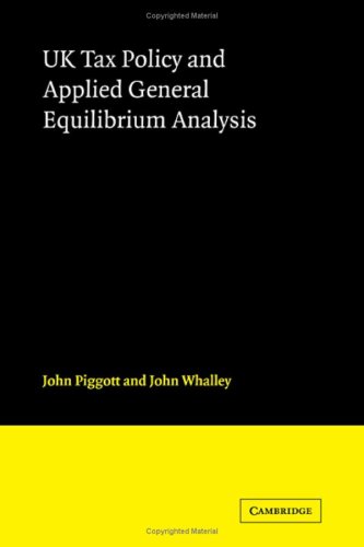 Beispielbild fr UK Tax Policy and Applied General Equilibrium Analysis. zum Verkauf von Plurabelle Books Ltd