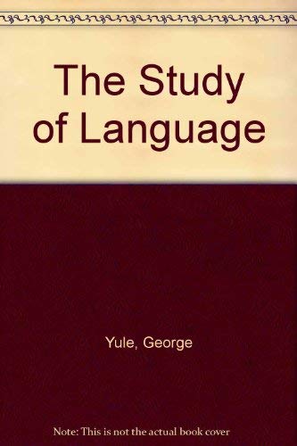 Stock image for The Study of Language : An Introduction for sale by Better World Books Ltd