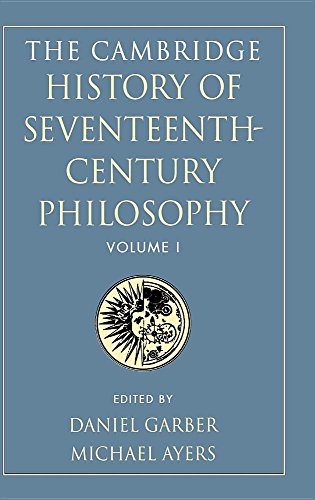 Stock image for The Cambridge History of Seventeenth-Century Philosophy for sale by Better World Books