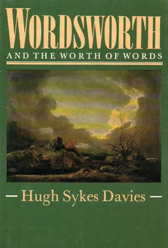 9780521309097: Wordsworth and the Worth of Words