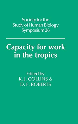 Beispielbild fr Capacity for Work in the Tropics: 26 (Society for the Study of Human Biology Symposium Series, Series Number 26) zum Verkauf von WorldofBooks