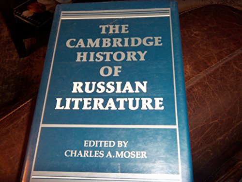 9780521309943: The Cambridge History of Russian Literature