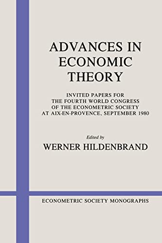 Stock image for Advances in Economic Theory for sale by Chiron Media