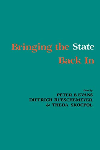 Stock image for Bringing the State Back In for sale by Better World Books