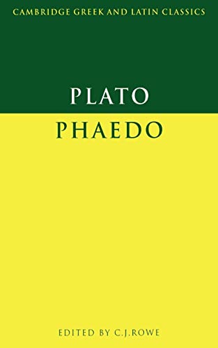 9780521313186: Plato: Phaedo