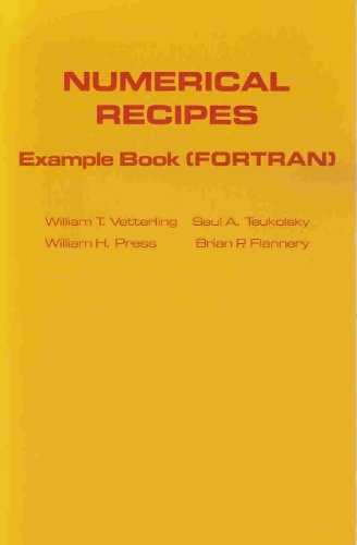 Beispielbild fr Numerical Recipes Example Book FORTRAN zum Verkauf von Wonder Book