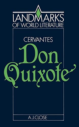 Stock image for Cervantes: Don Quixote (Landmarks of World Literature) for sale by AwesomeBooks