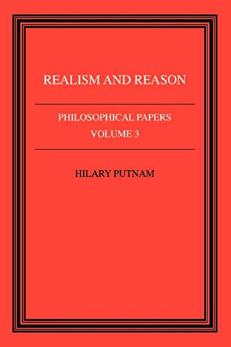 Stock image for Realism and Reason: Philosophical Papers Volume 3 for sale by A Cappella Books, Inc.