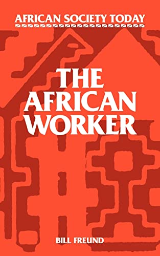 Imagen de archivo de The African Worker a la venta por Better World Books