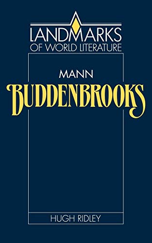 9780521316972: Mann: Buddenbrooks Paperback (Landmarks of World Literature)