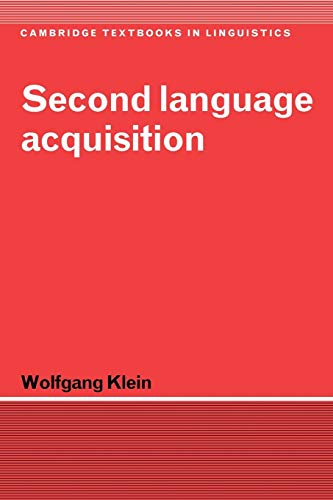 Stock image for Second Language Acquisition (Cambridge Textbooks in Linguistics) for sale by Phatpocket Limited