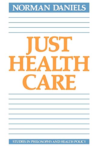 Beispielbild fr Just Health Care zum Verkauf von Better World Books