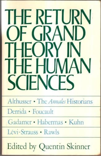 9780521318082: The Return of the Grand Theory in the Human Sciences