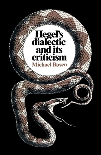 9780521318600: Hegel's Dialectic and its Criticism