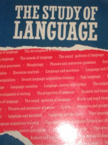 Imagen de archivo de The Study of Language : An Introduction a la venta por Better World Books