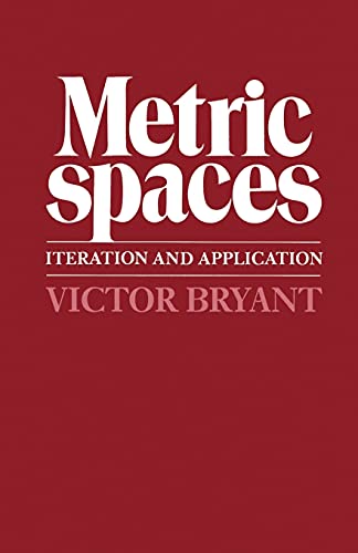 Beispielbild fr Metric Spaces: Iteration and Application zum Verkauf von Chiron Media