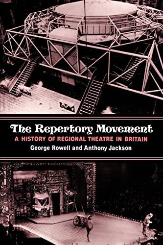9780521319195: The Repertory Movement: A History of Regional Theatre in Britain