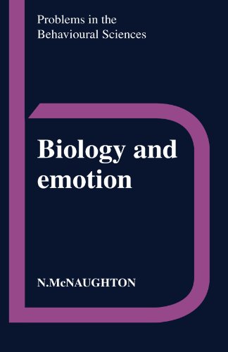 9780521319386: Biology and Emotion Paperback: 8 (Problems in the Behavioural Sciences, Series Number 8)