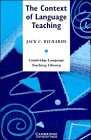 9780521319522: The Context of Language Teaching (Cambridge Language Teaching Library)