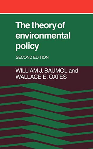 9780521322249: The Theory of Environmental Policy