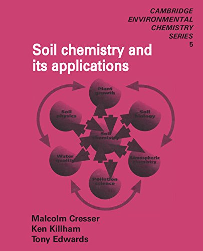 Imagen de archivo de Soil Chemistry and its Applications (Cambridge Environmental Chemistry Series, Series Number 5) a la venta por Phatpocket Limited