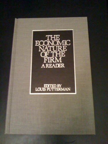 Imagen de archivo de The Economic Nature of the Firm: A Reader a la venta por Anybook.com