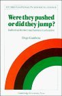 Beispielbild fr Were They Pushed or Did They Jump?: Individual Decision Mechanisms in Education (Studies in Rationality and Social Change) zum Verkauf von AwesomeBooks