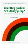 Stock image for Were They Pushed or Did They Jump?: Individual Decision Mechanisms in Education (Studies in Rationality and Social Change) for sale by Bahamut Media