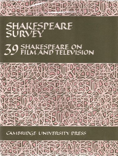 Imagen de archivo de Shakespeare Survey 39 a la venta por BookHolders