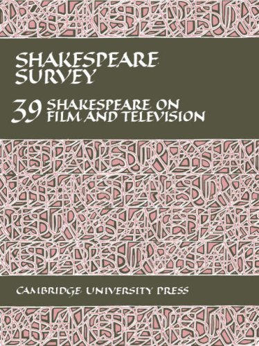 Stock image for Shakespeare Survey: Volume 39, Shakespeare on Film and Television: 039 (Shakespeare Survey, Series Number 39) for sale by WorldofBooks