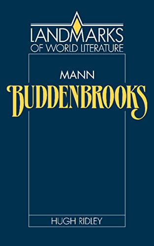 9780521328135: Mann: Buddenbrooks (Landmarks of World Literature)