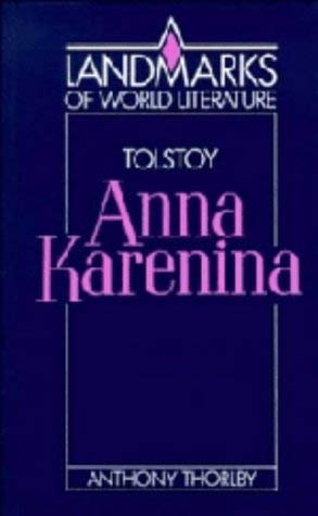 9780521328197: Tolstoy: Anna Karenina (Landmarks of World Literature)